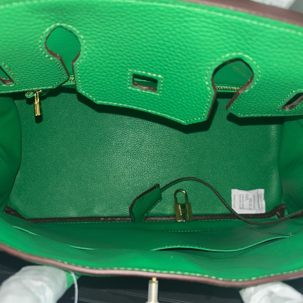 Genuine leather green wirkin - Picture 6 of 6